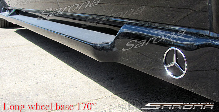 Custom Mercedes Sprinter  Van Running Boards (2007 - 2017) - $1090.00 (Part #MB-003-SB)